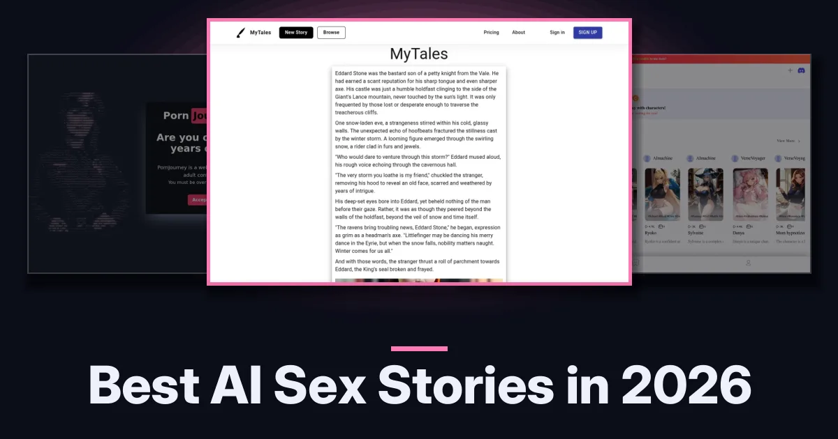 Most Engaging AI Sex Stories Apps in 2026