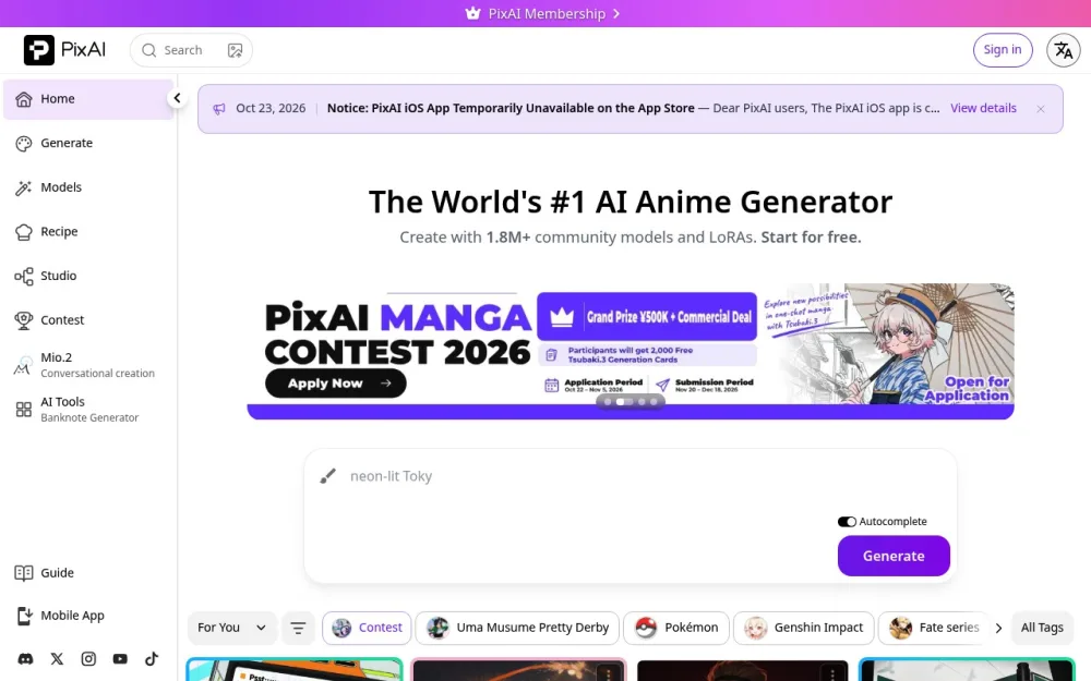 PixAI.Art review