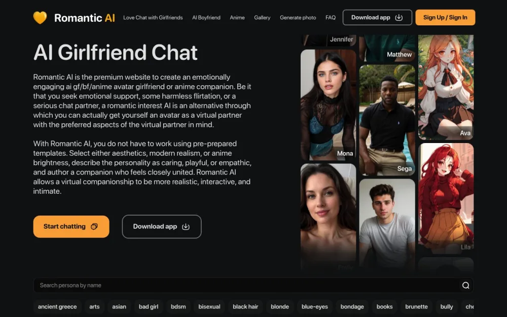 Romantic AI review